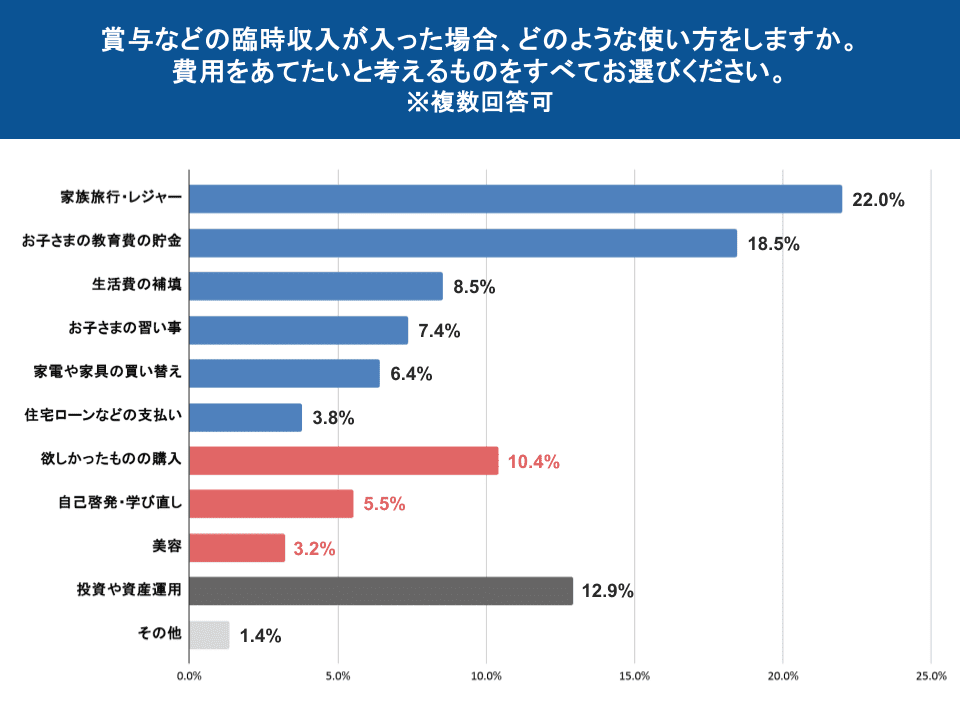 図表17：臨時収入の使い道