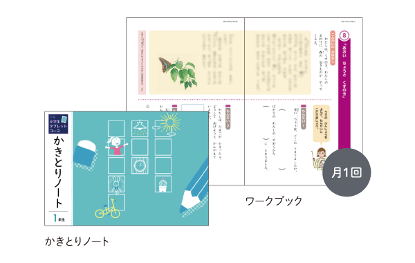 『ワークブック』と『かきとりノート』紹介