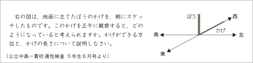 適性検査の問題例１