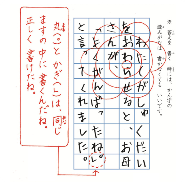 お子さまの良いところを見逃さない