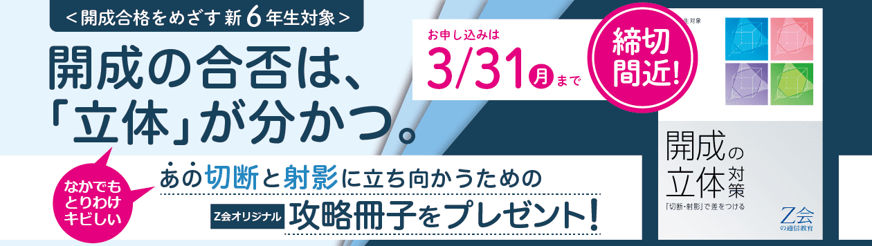 開成の立体