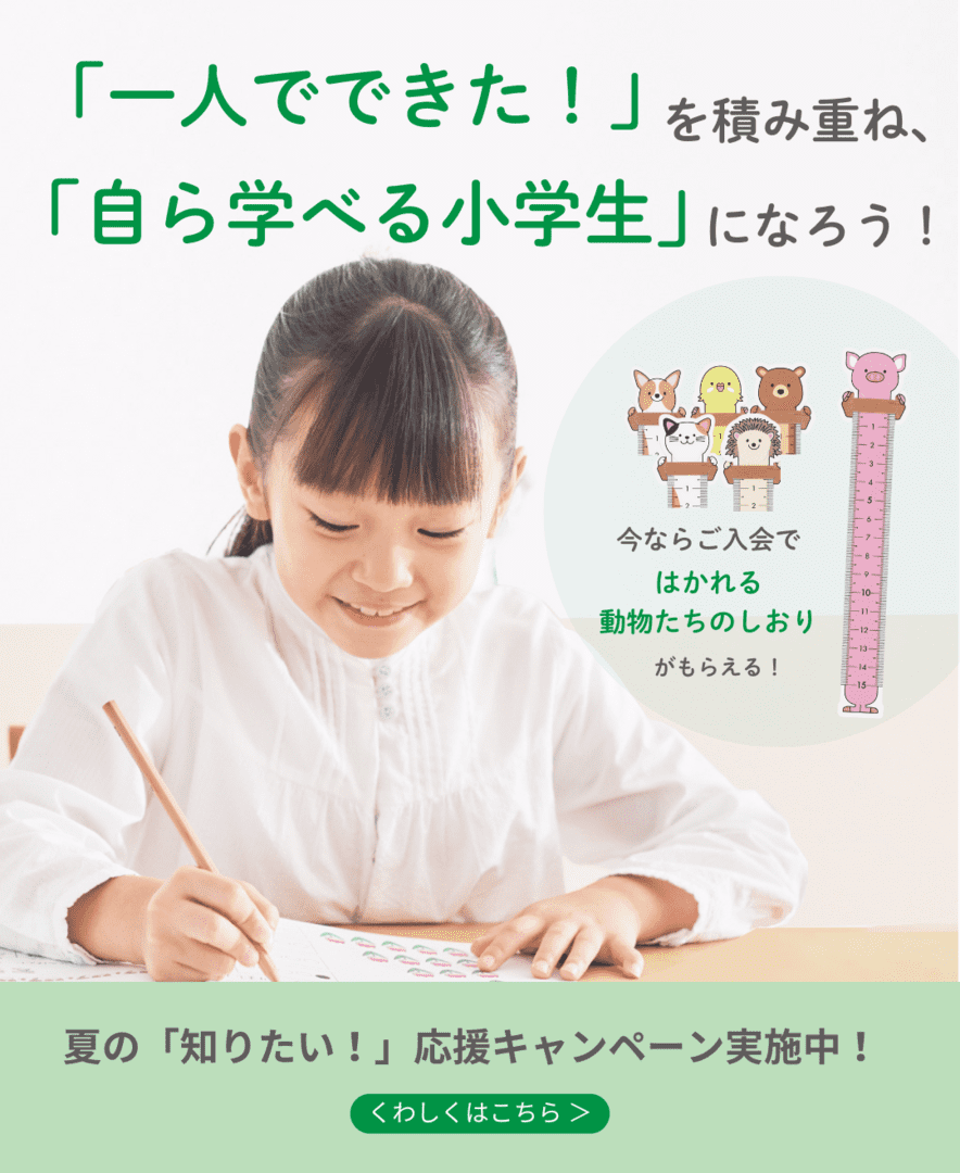 Z会の通信教育小学生1・2年生コース