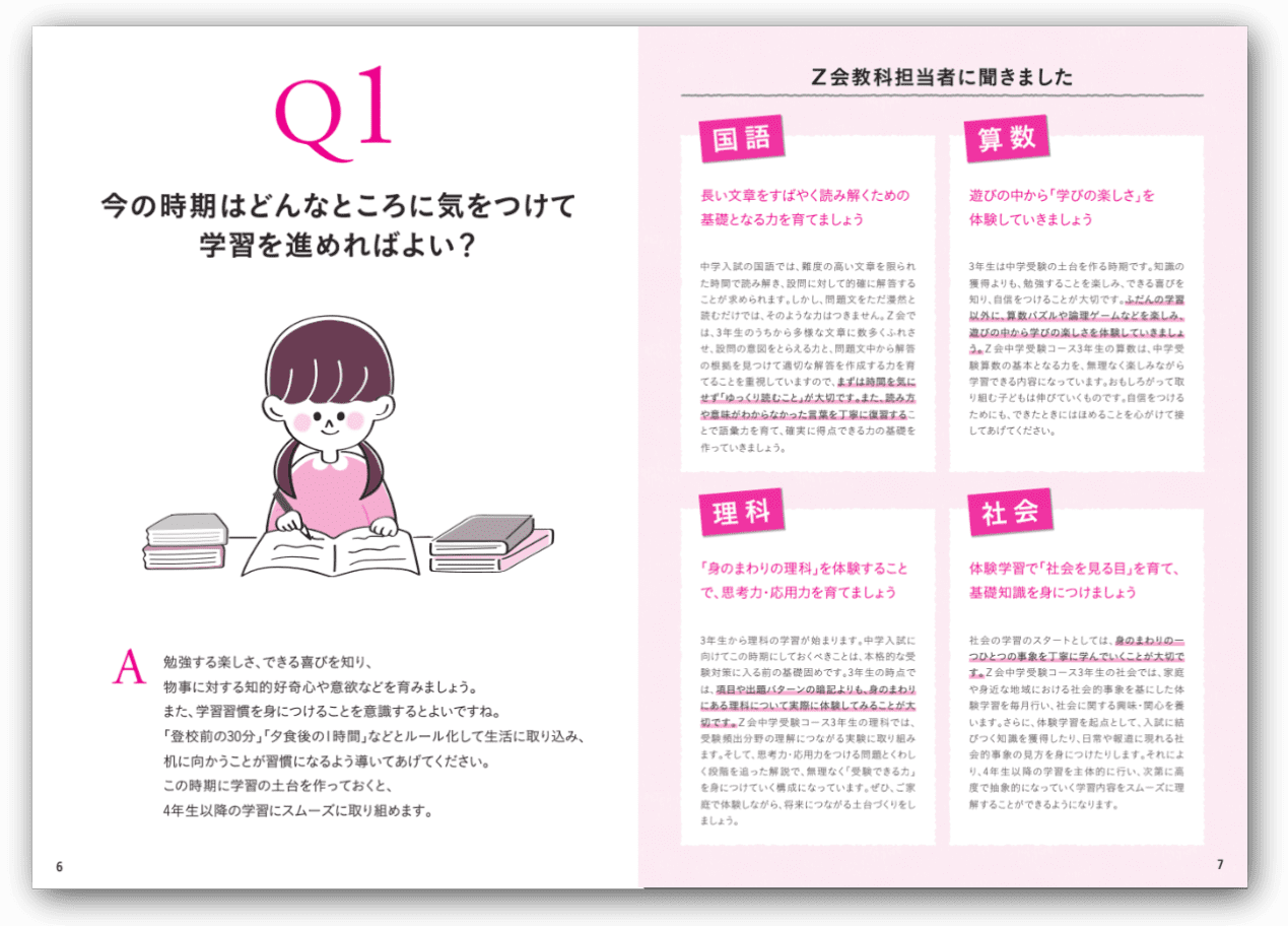 中学受験お悩み