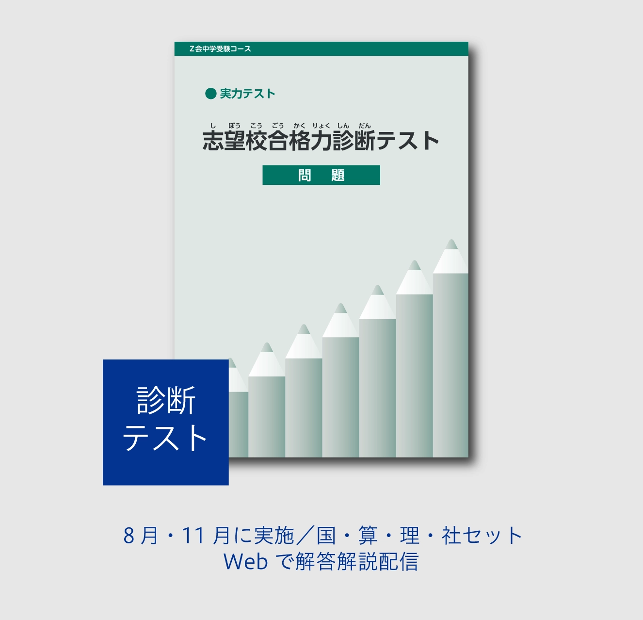 志望校合格力診断テストのイメージ
