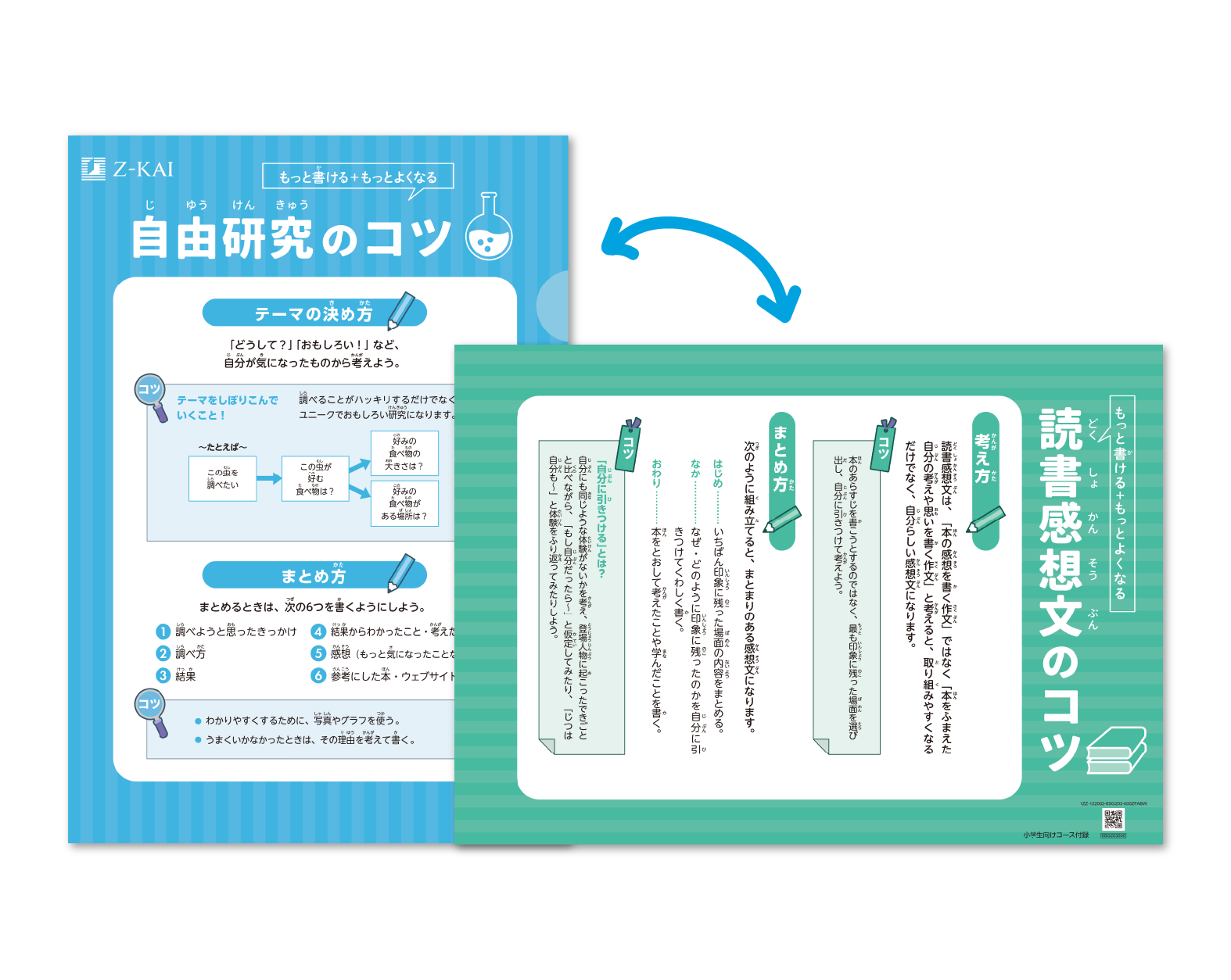 小3～6年生向け 自由研究＆読書感想文のコツまるわかりクリアファイル