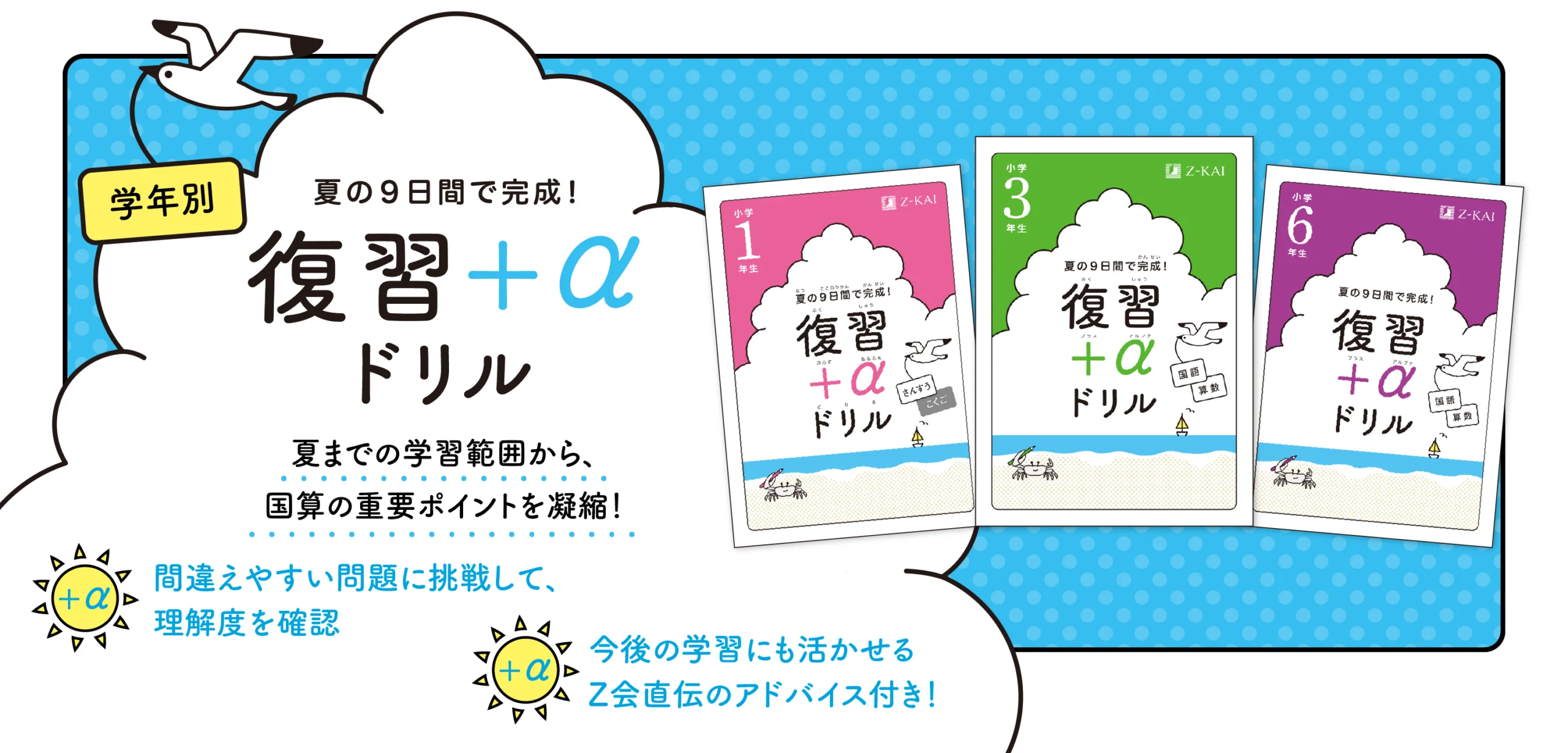 『復習+αドリル』紹介