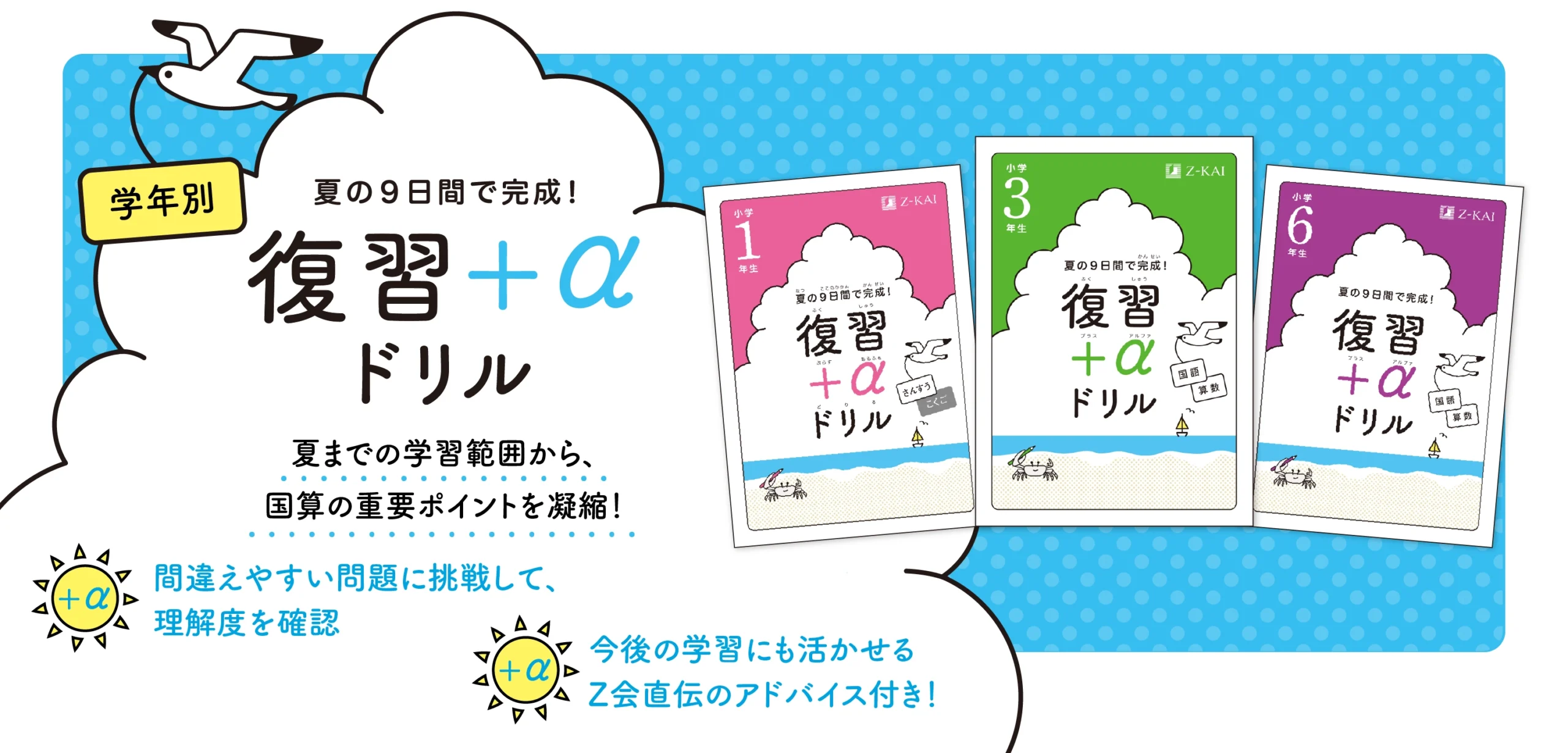 『復習+αドリル』紹介