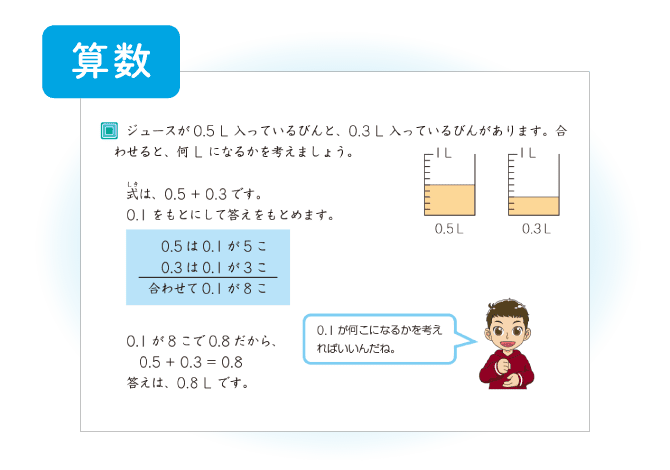 11月号算数「小数」