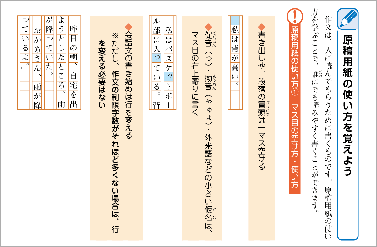 入試で活きる表現力を磨く「作文対策」