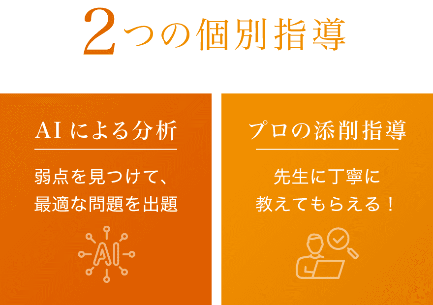 2つの個別指導