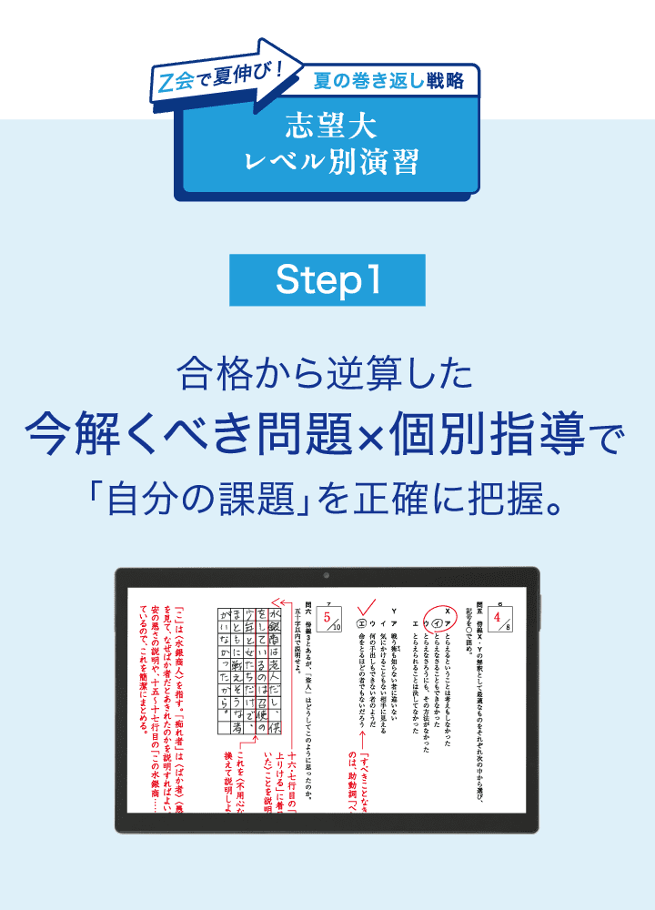 Z会】難関大プラン（高3・高卒生向け） - Z会の通信教育（大学受験生）