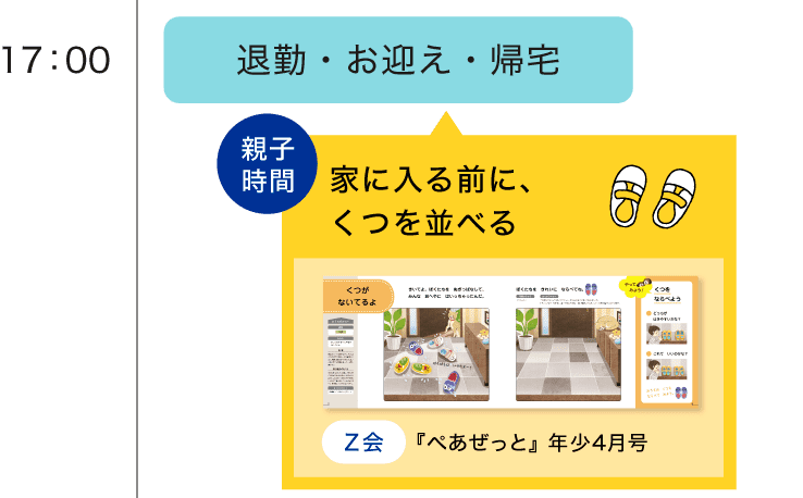 日常にZ会を取り入れたスケジュール例