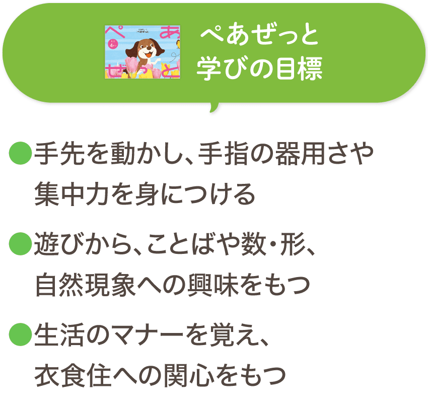 ぺあぜっとのねらい