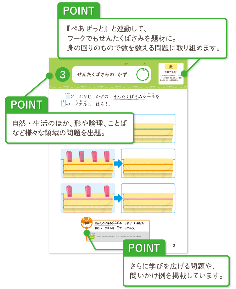年少かんがえるちからワーク