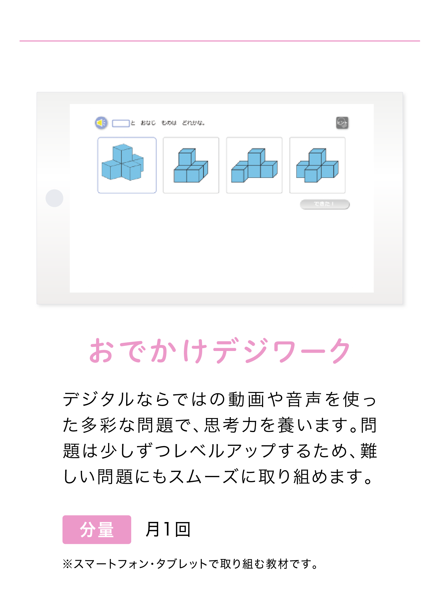 おでかけデジワーク 月1回