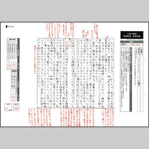 構成の指摘の添削指導例