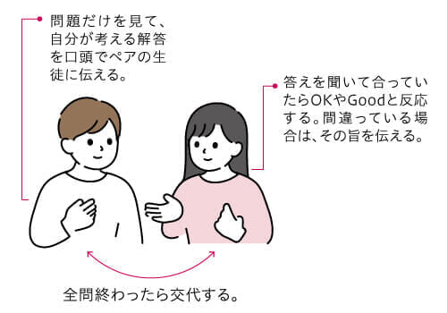 全問終わったら交代する