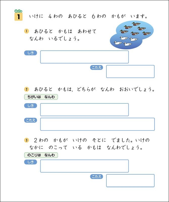 ｚ会の通信教育小学生1 2年生コース 教材見本