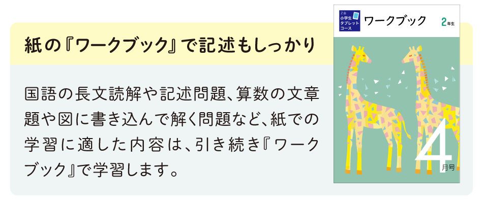 21年度新小2向け 小学生タブレットコース 新年度のご案内 ｚ会の通信教育 小学生