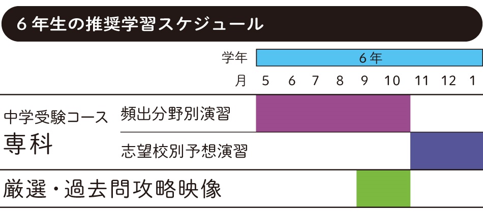 学習スケジュール