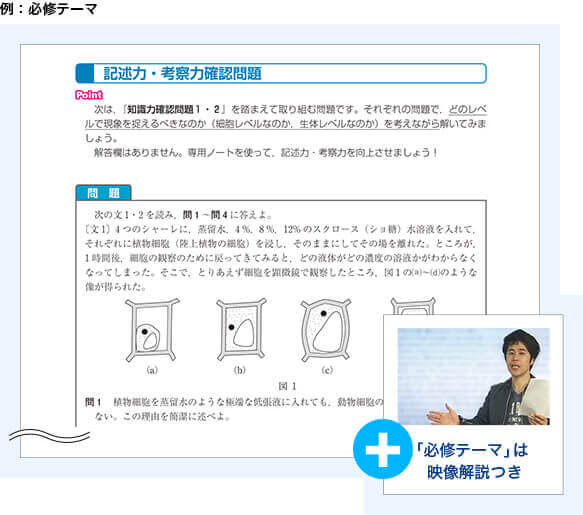 例:必須テーマ