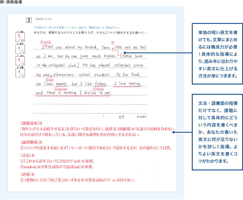 専科 英語ライティング スタンダード 高1 高2生向けコース 専科 英語ライティング スタンダード 高1 高2生向けコース