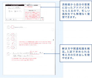 添削済答案(英語の例)