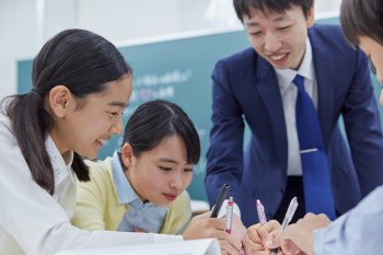 新入試に対応した思考力・表現力を養う授業