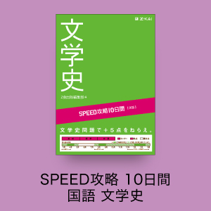 SPEED攻略 10日間 国語 文学史