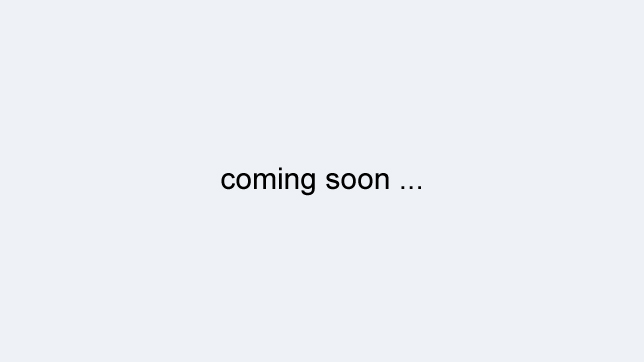 coming soon