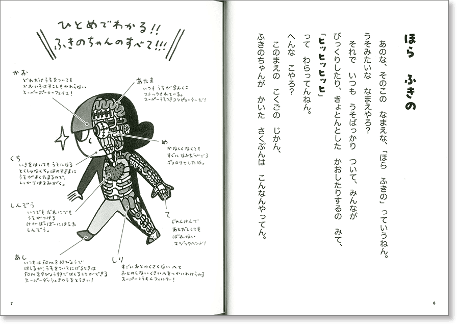 『ほらふきのちゃんはうそつき』中面画像