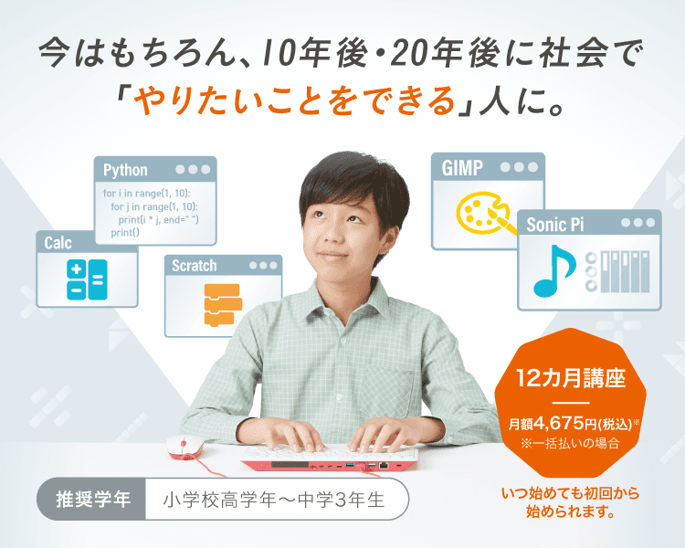 Ｚ会プログラミング中学技術活用力講座　コンピュータ活用編