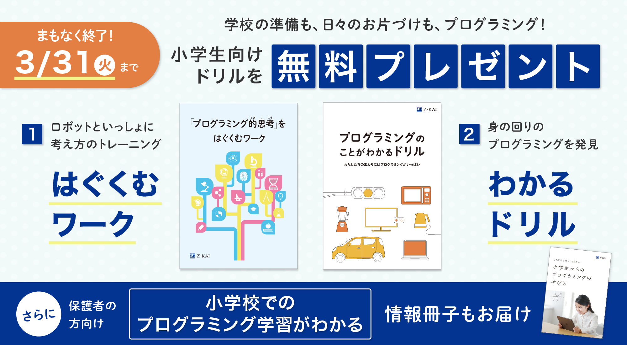 プログラミング資料請求キャンペーン